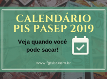 calendario pasep 2020