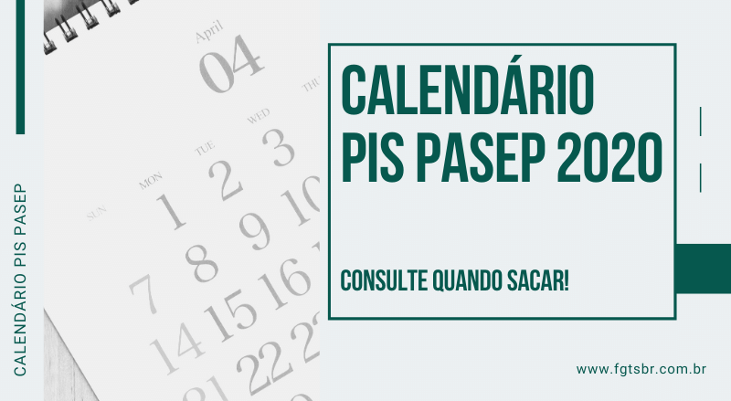 Calendário PIS Pasep 2020 - Como Consultar? - FGTS BR